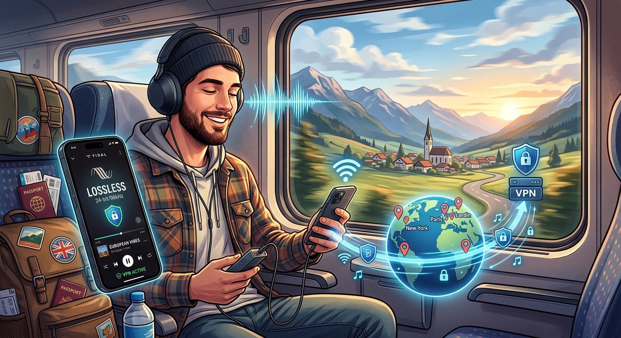 Streaming Lossless Audio Abroad and the VPN Options Worth Knowing
