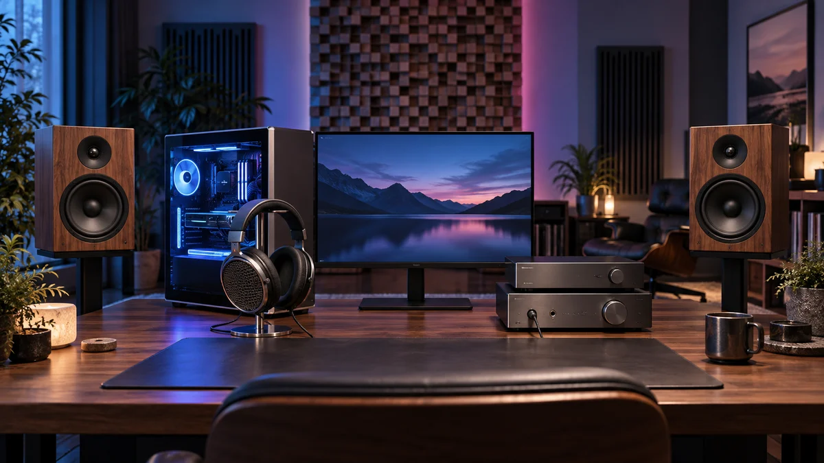 Audiophile PC Builds and Listening Room Setup